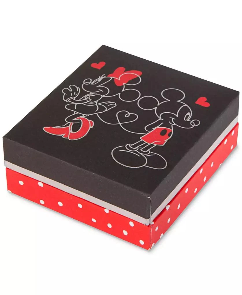 商品Disney|Kissing Minnie & Mickey Mouse 18" Pendant Necklace in Sterling Silver,价格¥735,第2张图片详细描述