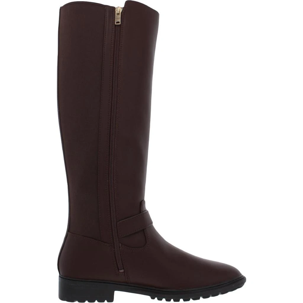 商品Coach|Coach Womens Farrah Leather II Faux Leather Side Zipper Knee-High Boots,价格¥716,第2张图片详细描述