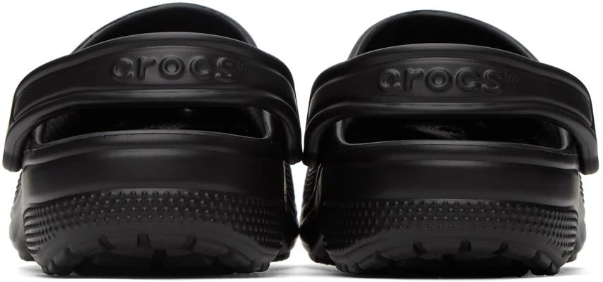 商品Crocs|Black Classic Clogs,价格¥214,第2张图片详细描述
