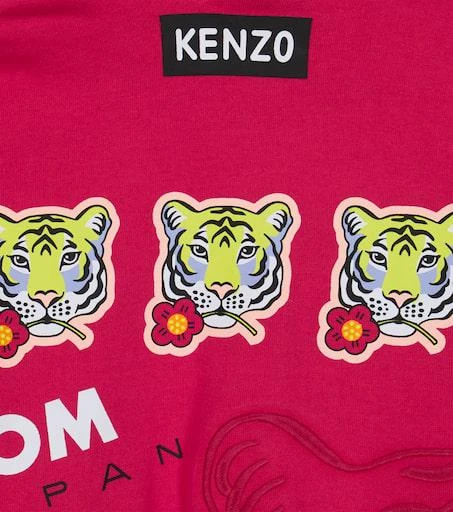 商品Kenzo|Logo棉质连帽运动衫,价格¥735,第2张图片详细描述