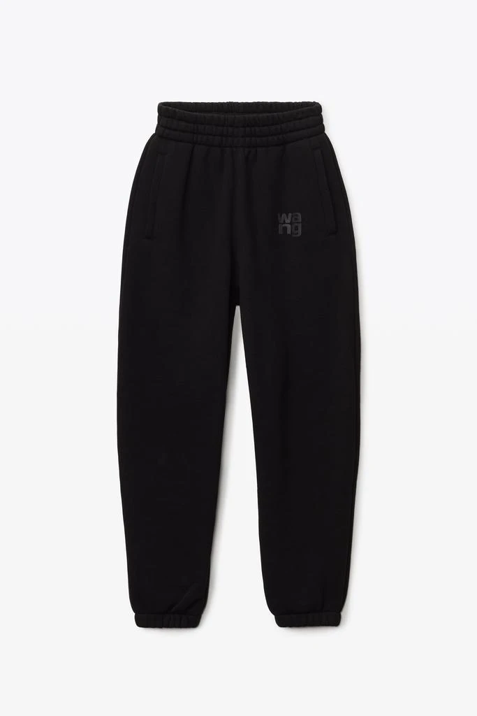 商品Alexander Wang|PUFF LOGO SWEATPANT IN STRUCTURED TERRY,价格¥2217,第2张图片详细描述