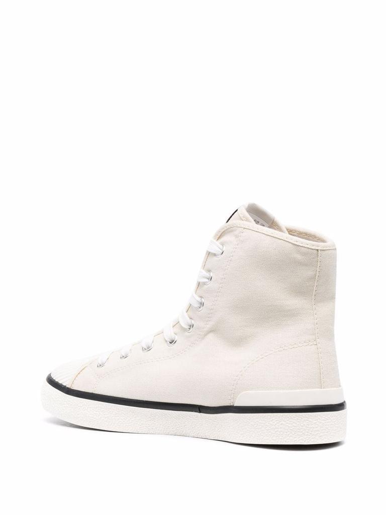 商品Isabel Marant|ISABEL MARANT logo-print lace-up sneakers,价格¥1733,第5张图片详细描述