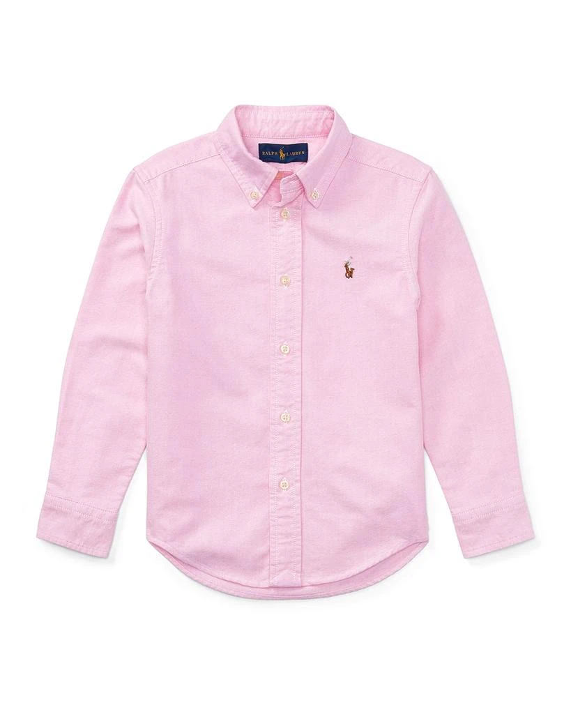 商品Ralph Lauren|Boy's Oxford Sport Shirt, Size 2-4,价格¥383,第1张图片