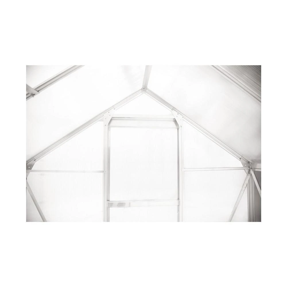 商品Ogrow|Aluminium Greenhouse - Walk-In 6' x 4'- With Sliding Door and Adjustable Roof Vent,价格¥3855,第2张图片详细描述