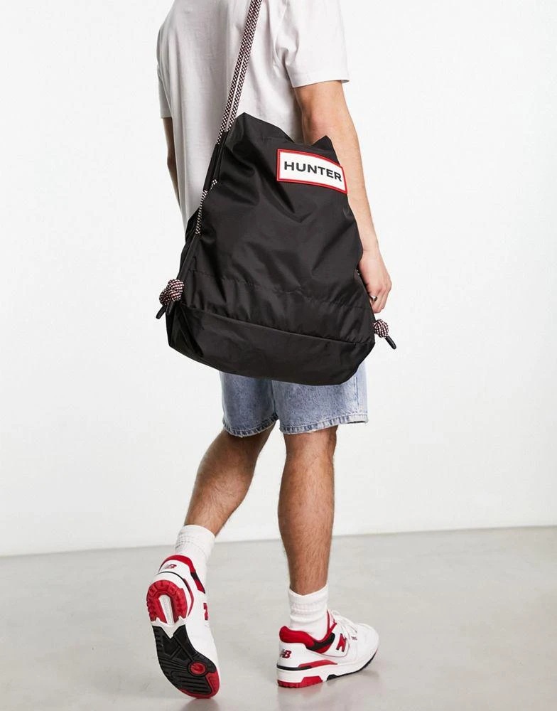 商品Hunter|Hunter travel ripstop beach bag in black,价格¥613,第2张图片详细描述