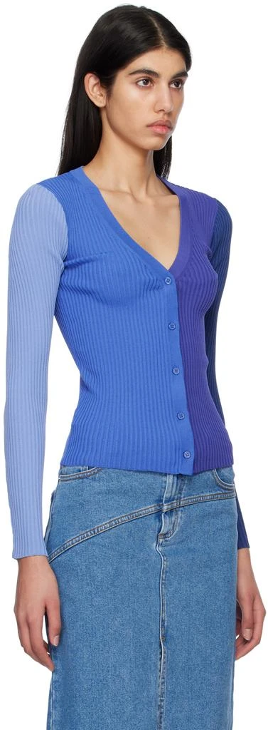 商品Staud|Blue Cargo Cardigan,价格¥781,第4张图片详细描述