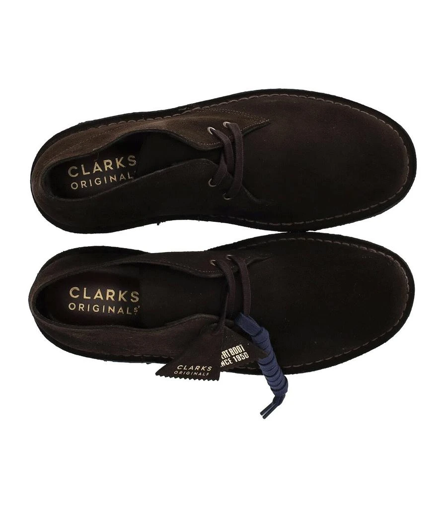 商品Clarks|CLARKS DARK BROWN SUÈDE DESERT BOOT,价格¥1354,第5张图片详细描述