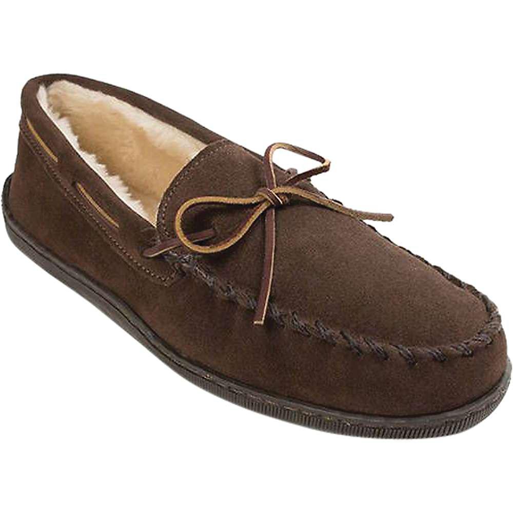 Minnetonka Men's Pile Lined Hardsole Slipper商品第1张图片规格展示