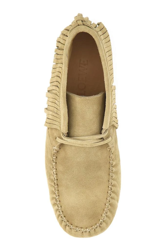 商品Loewe|Beige suede Paula’s Ibiza lace-up shoes,价格¥3687,第3张图片详细描述