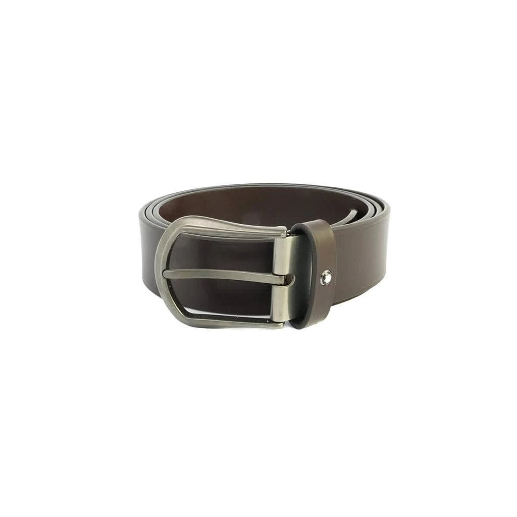 商品MontBlanc|Montblanc Brown Leather Classic Belt 118454,价格¥1245,第1张图片