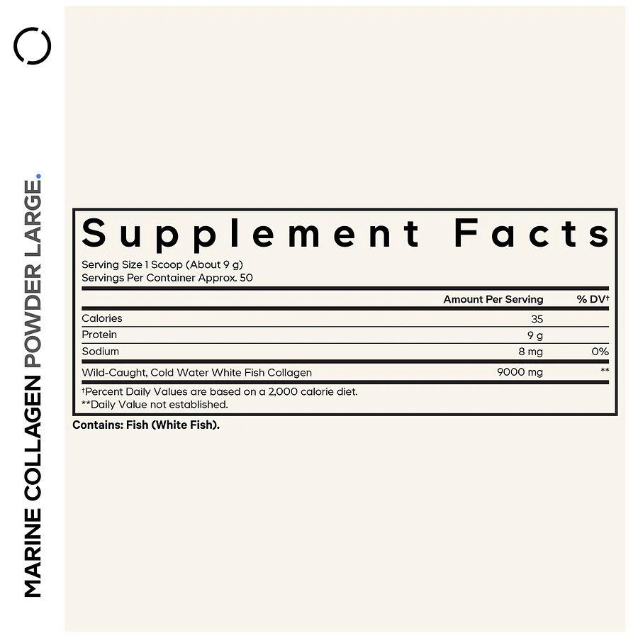 商品Codeage|Wild Caught Marine Collagen Powder Unflavored,价格¥407,第2张图片详细描述