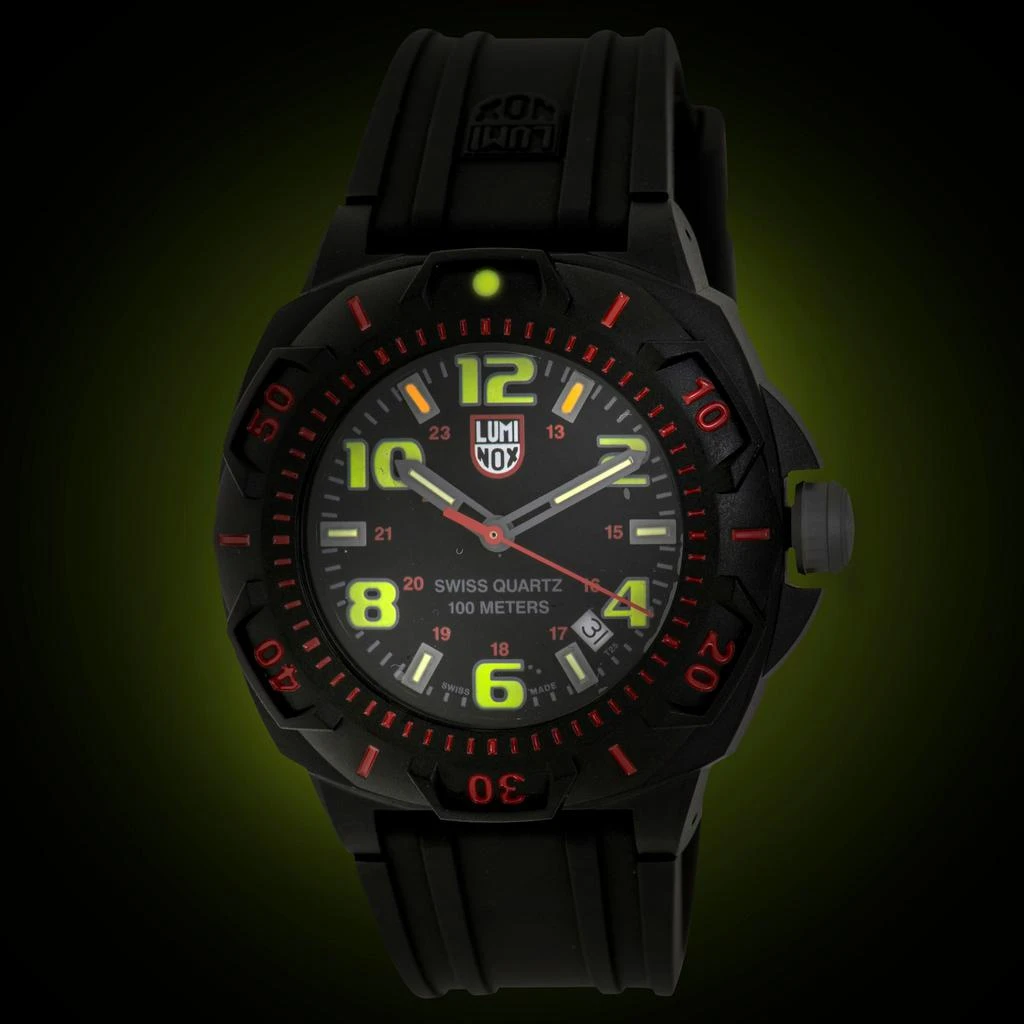 商品Luminox|Luminox Sentry Series 0200 Black Dial Date 43mm Quartz Men's Watch XL.0215.SL,价格¥968,第4张图片详细描述