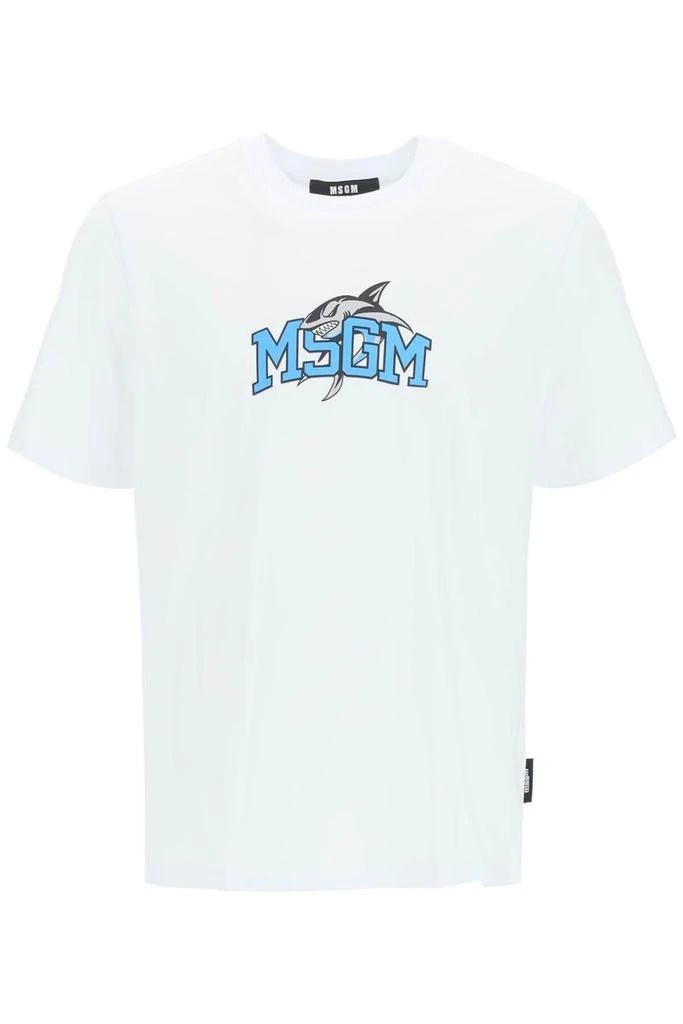 商品MSGM|Msgm logo print t-shirt,价格¥683,第1张图片