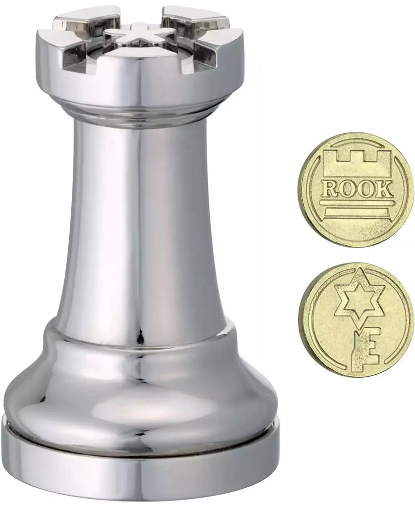 商品BePuzzled|Hanayama Level 1 Cast Chess Puzzle - Rook,价格¥203,第1张图片