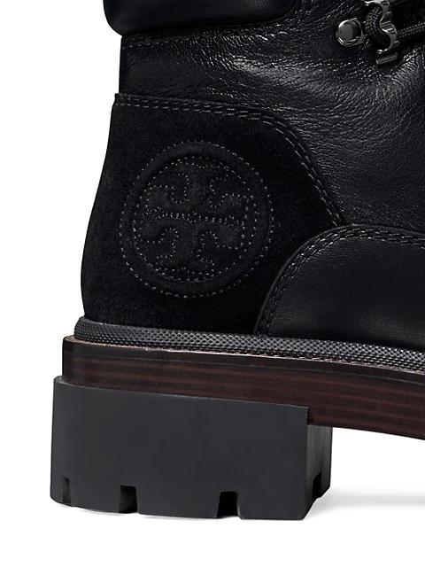 商品Tory Burch|Miller Leather Lug Hiker Boots,价格¥3587,第5张图片详细描述