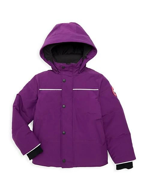 商品Canada Goose|Little Kid's Snowy Owl Coyote Fur-Trim Down Parka,价格¥4927,第4张图片详细描述