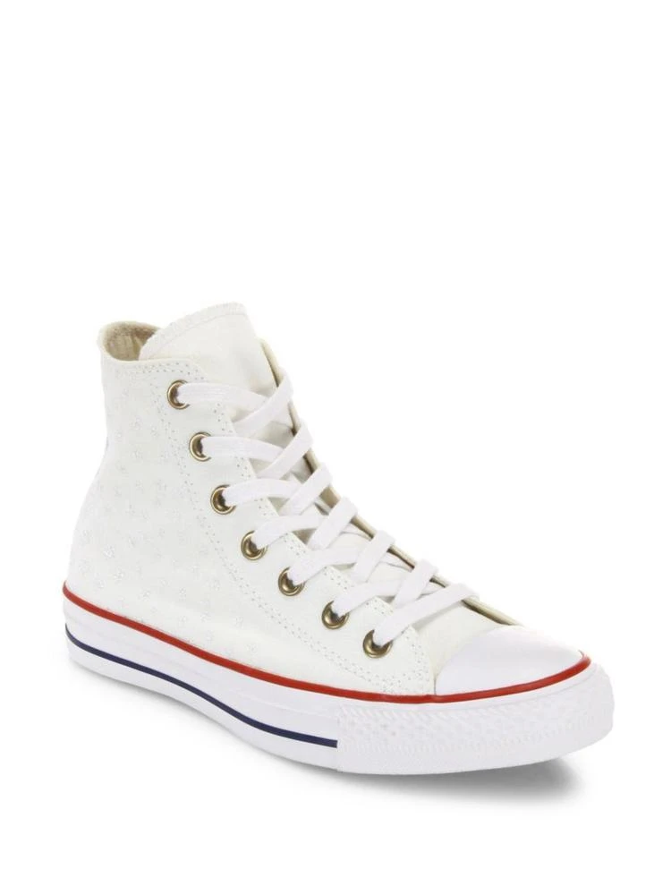 商品Converse|Chuck Taylor All-Star Star-Embroidered High-Top Sneakers,价格¥210,第1张图片