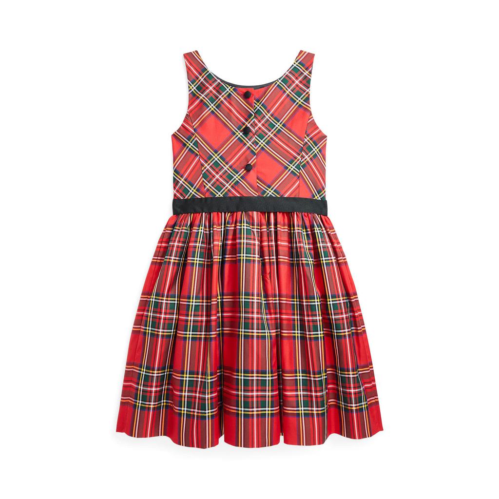 Plaid Fit-and-Flare Dress (Big Kids)商品第2张图片规格展示