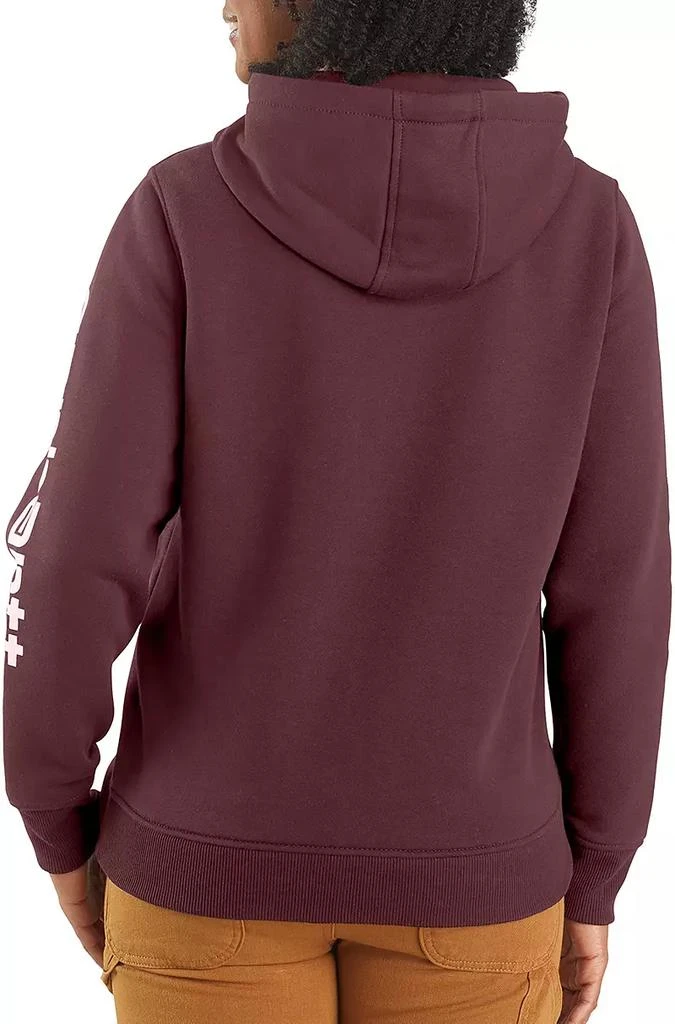 商品Carhartt|Carhartt Women's Clarksburg Graphic Sleeve Hoodie,价格¥459,第2张图片详细描述