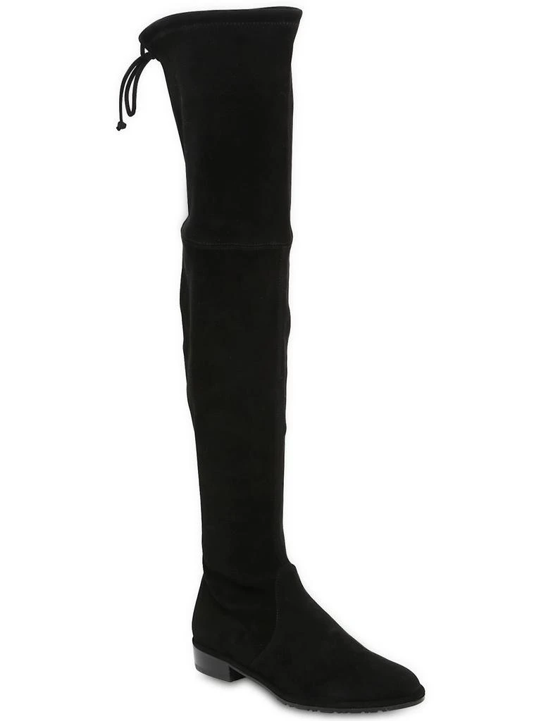 商品Stuart Weitzman|30mm Lowland Stretch Suede Boots,价格¥6796,第2张图片详细描述