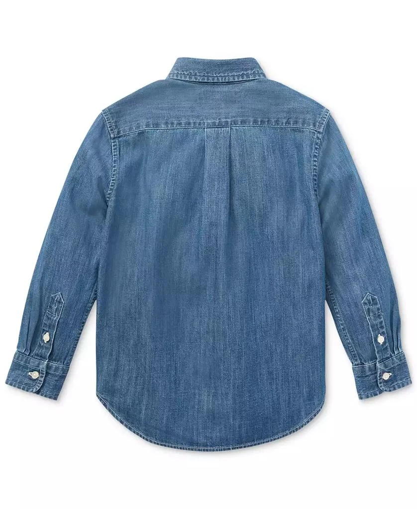 Toddler and Little Boys Cotton Chambray Shirt 商品