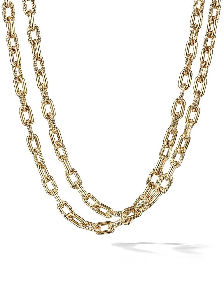 商品David Yurman|DY Madison Chain Necklace in 18K Yellow Gold, 6MM,价格¥61727,第1张图片