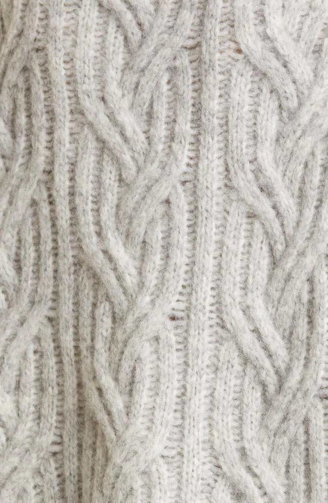 Mirrored Cable Turtleneck Sweater 商品