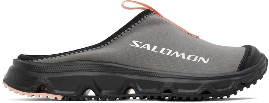 商品Salomon|Gray & Green RX 3.0 Slides,价格¥492,第1张图片