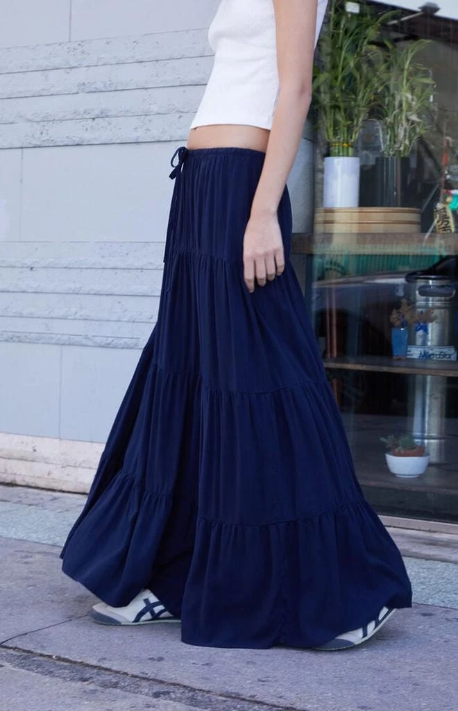 Navy Izzy Maxi Skirt 商品