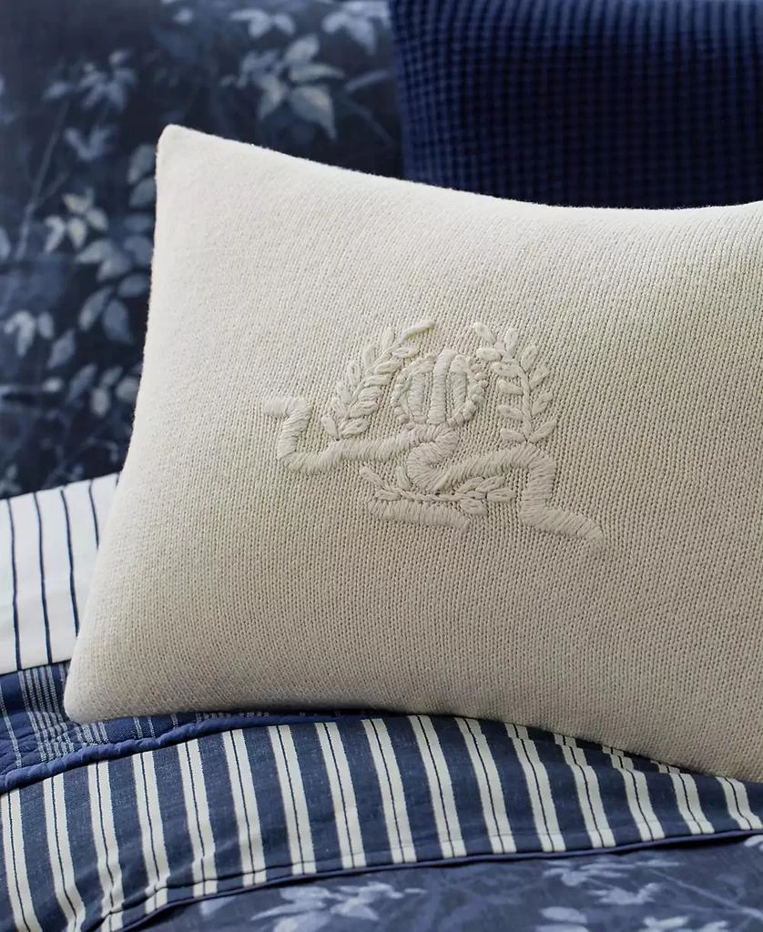 商品Ralph Lauren|Lara Knit Decorative Pillow, 15" x 20",价格¥803,第2张图片详细描述