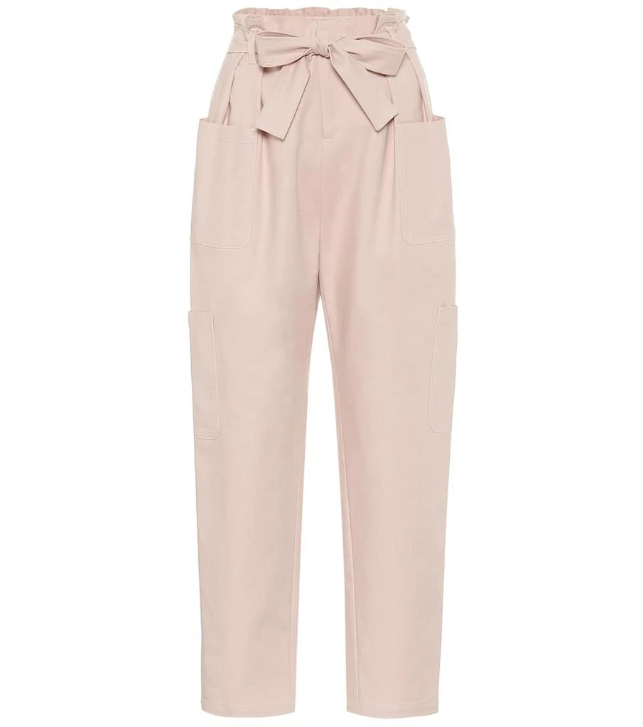 商品RED Valentino|REDValentino弹力棉质高腰裤装,价格¥3099,第1张图片