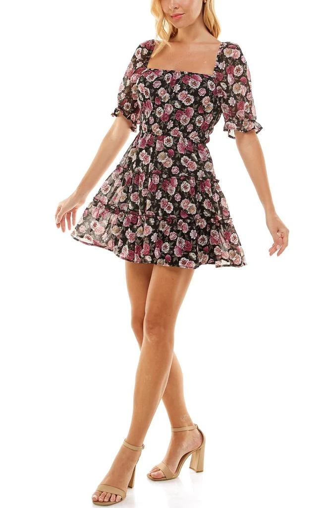 商品ROW A|Short Puff Sleeve Cinched Waist Dress,价格¥230,第4张图片详细描述