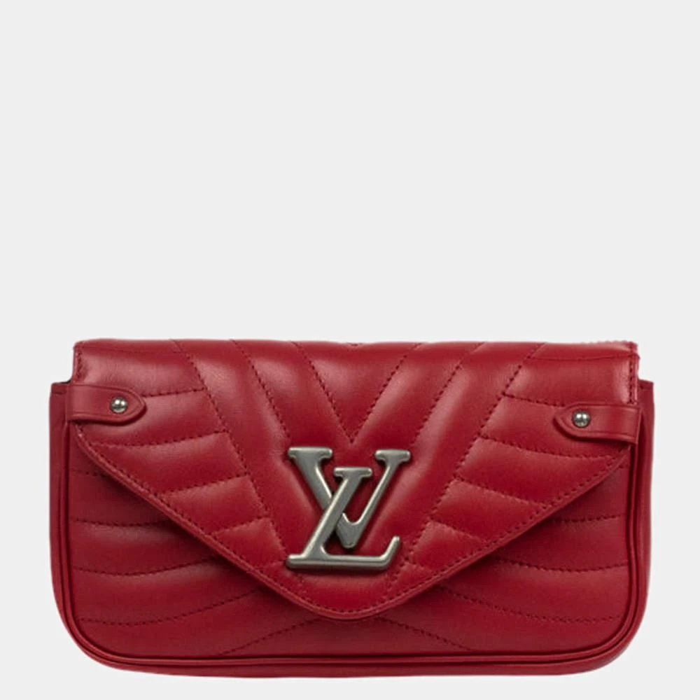 商品[二手商品] Louis Vuitton|Louis Vuitton Red Leather New Wave Shoulder Bag,价格¥17436,第1张图片