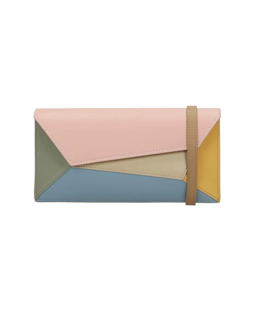 商品Mlouye|Naomi Clutch In Rose-pink Leather,价格¥2504,第1张图片