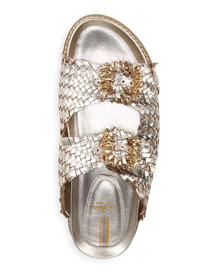 商品Sam Edelman|Women's Oaklyn Woven Slides,价格¥779,第3张图片详细描述