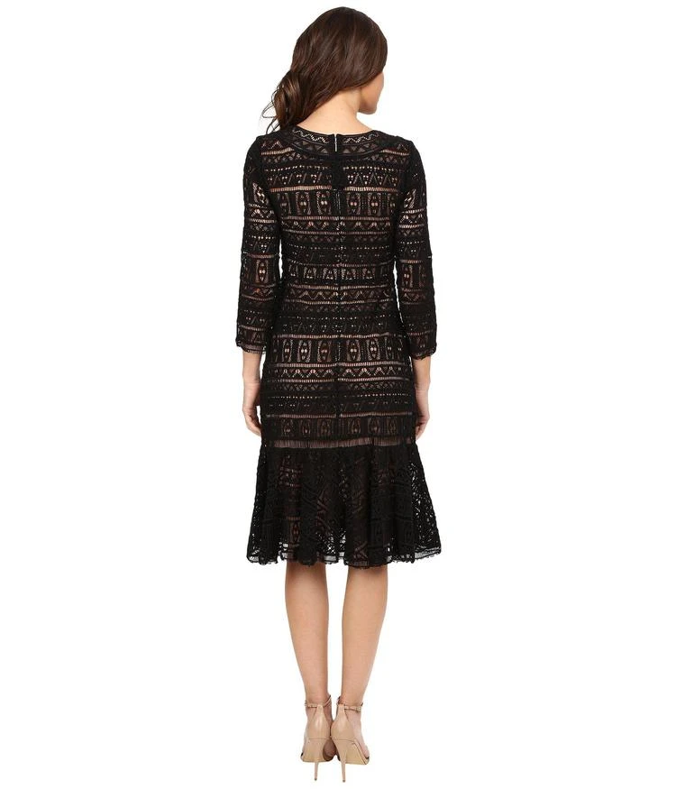 商品Rebecca Taylor|Stained Glass Lace Long Sleeve Dress,价格¥2046,第3张图片详细描述