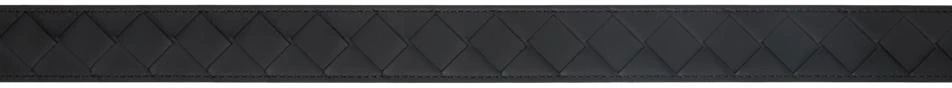 商品Bottega Veneta|Black Intrecciato Belt,价格¥5231,第2张图片详细描述