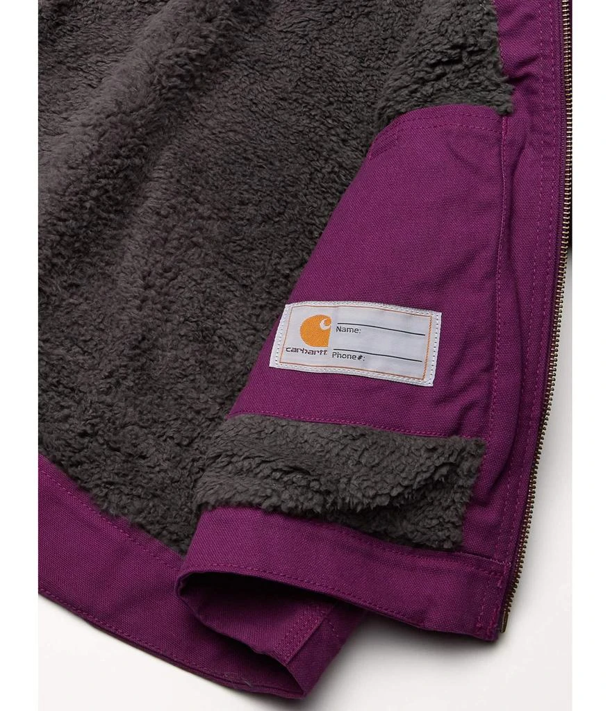 商品Carhartt|Girls' Sherpa Lined Jacket Coat,价格¥523,第4张图片详细描述