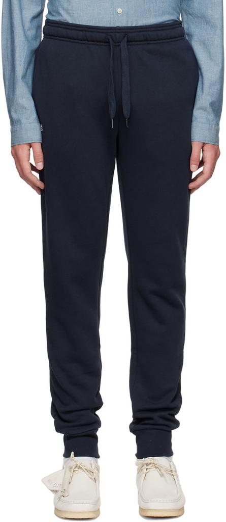 Navy Cotton Lounge Pants商品第1张图片规格展示