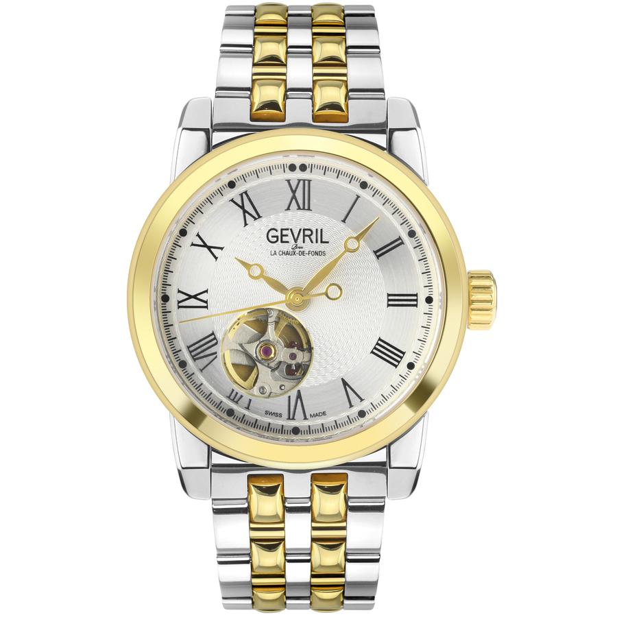 Madison Automatic Silver Dial Two-tone Mens Watch 2586商品第1张图片规格展示