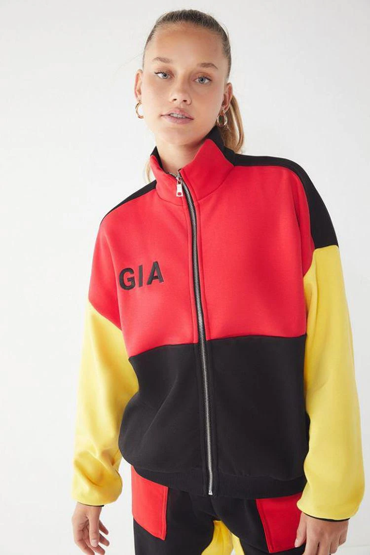 商品I.AM.GIA|I.AM.GIA Colorblock Zipper Sweatshirt,价格¥592,第5张图片详细描述
