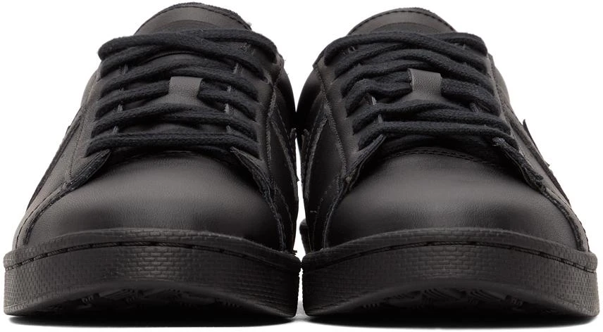 商品Converse|Black Pro Leather OX Sneakers,价格¥148,第2张图片详细描述