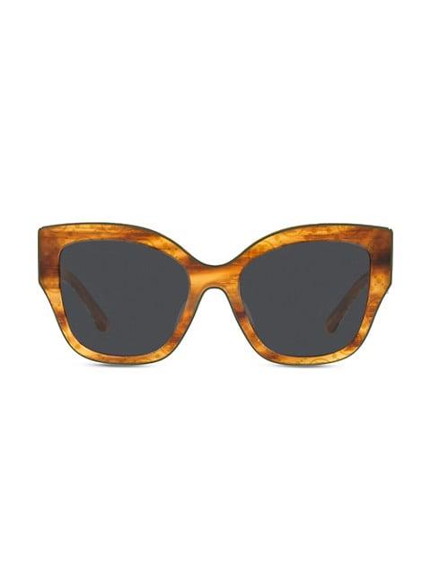 54MM Oversized Cat-Eye Sunglasses商品第1张图片规格展示