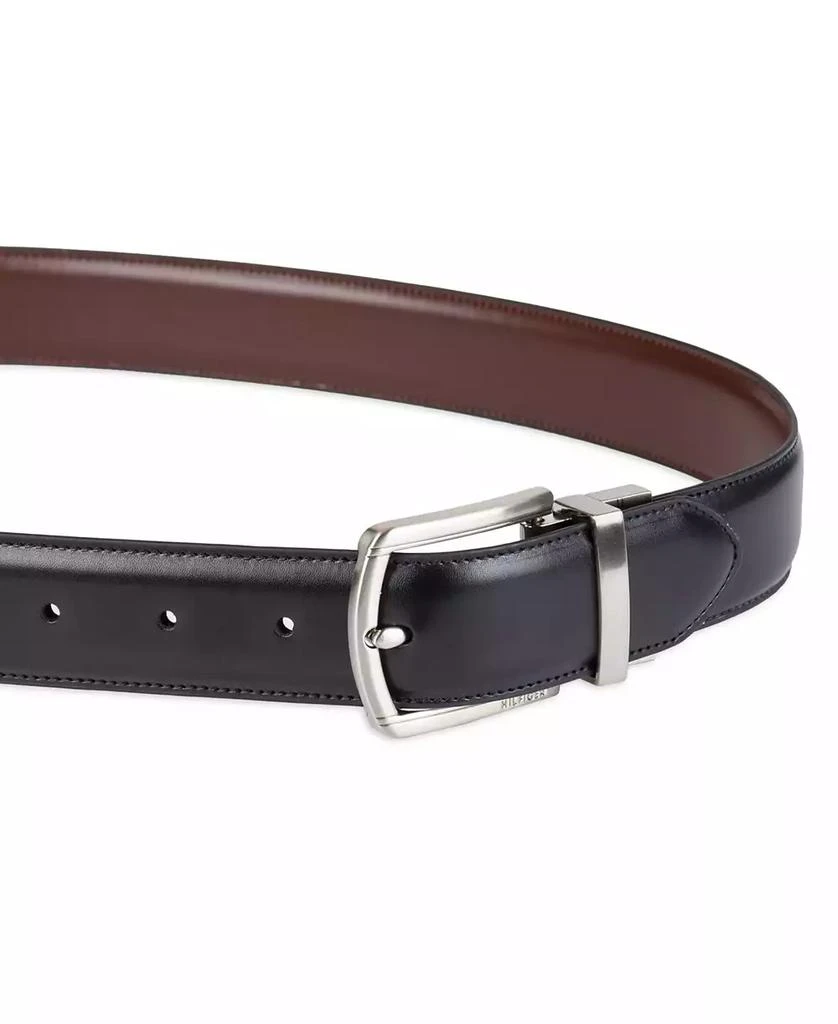 商品Tommy Hilfiger|Men's Reversible Textured Stretch Casual Belt, Created for Macy's,价格¥314,第4张图片详细描述