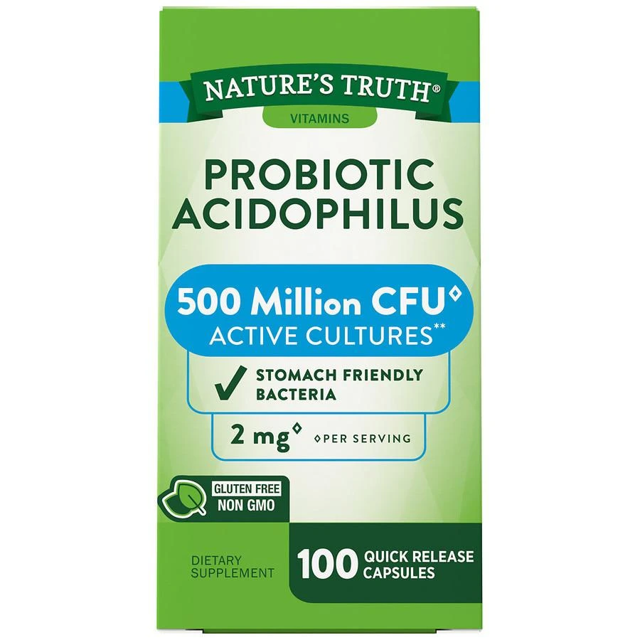 商品Nature's Truth|Probiotic Acidophilus 500 Million,价格¥75,第1张图片