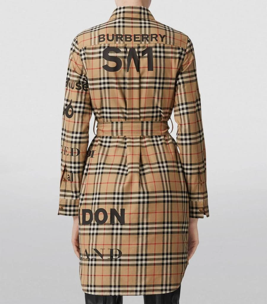 商品Burberry|Vintage Check Shirt Dress,价格¥7345,第4张图片详细描述