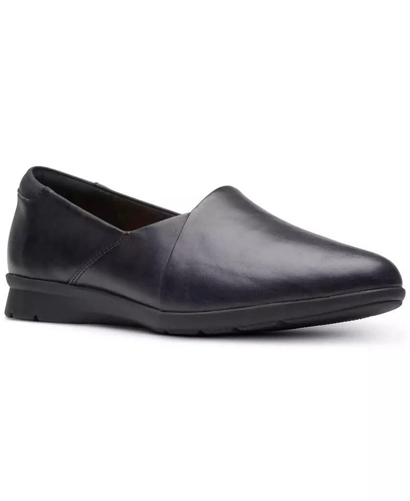 商品Clarks|Women's Jenette Grace Slip-On Flats,价格¥404,第1张图片