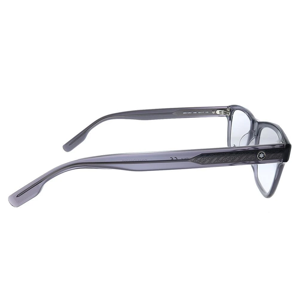（瑕疵，镜腿高低）Montblanc  MB 0125O 008 55mm Unisex Rectangle Eyeglasses 55mm 商品