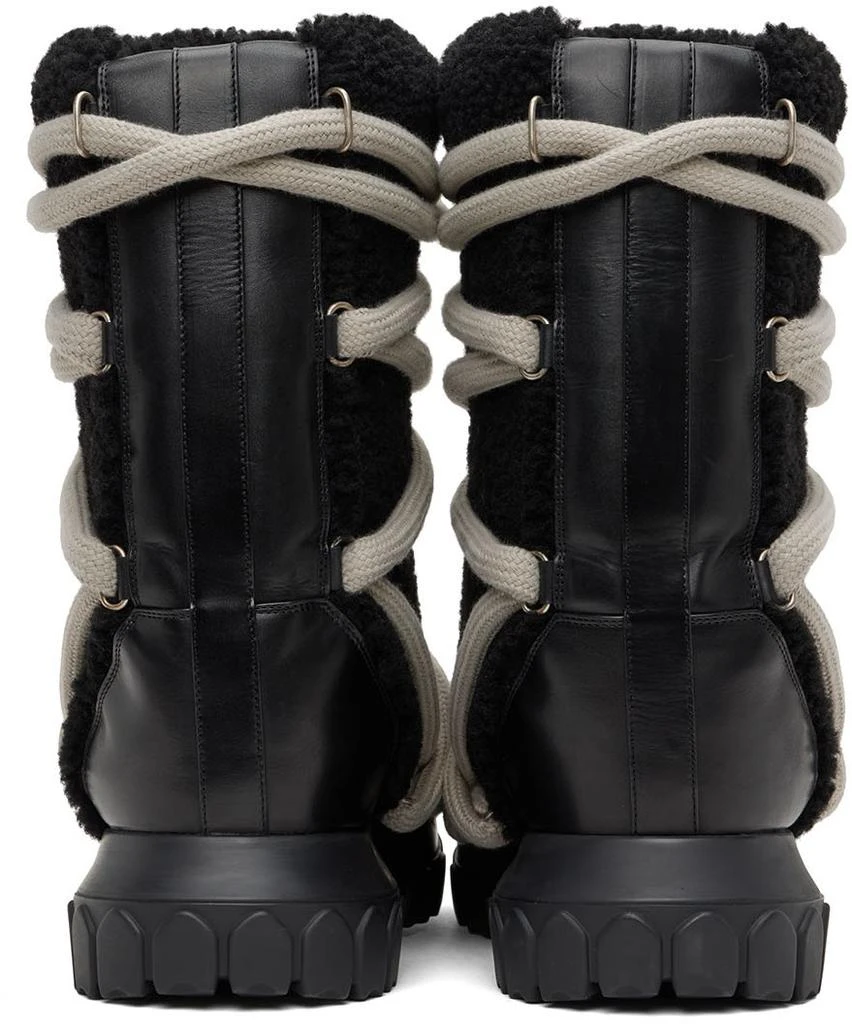 商品Rick Owens|Black Lunar Tractor Boots,价格¥14555,第2张图片详细描述