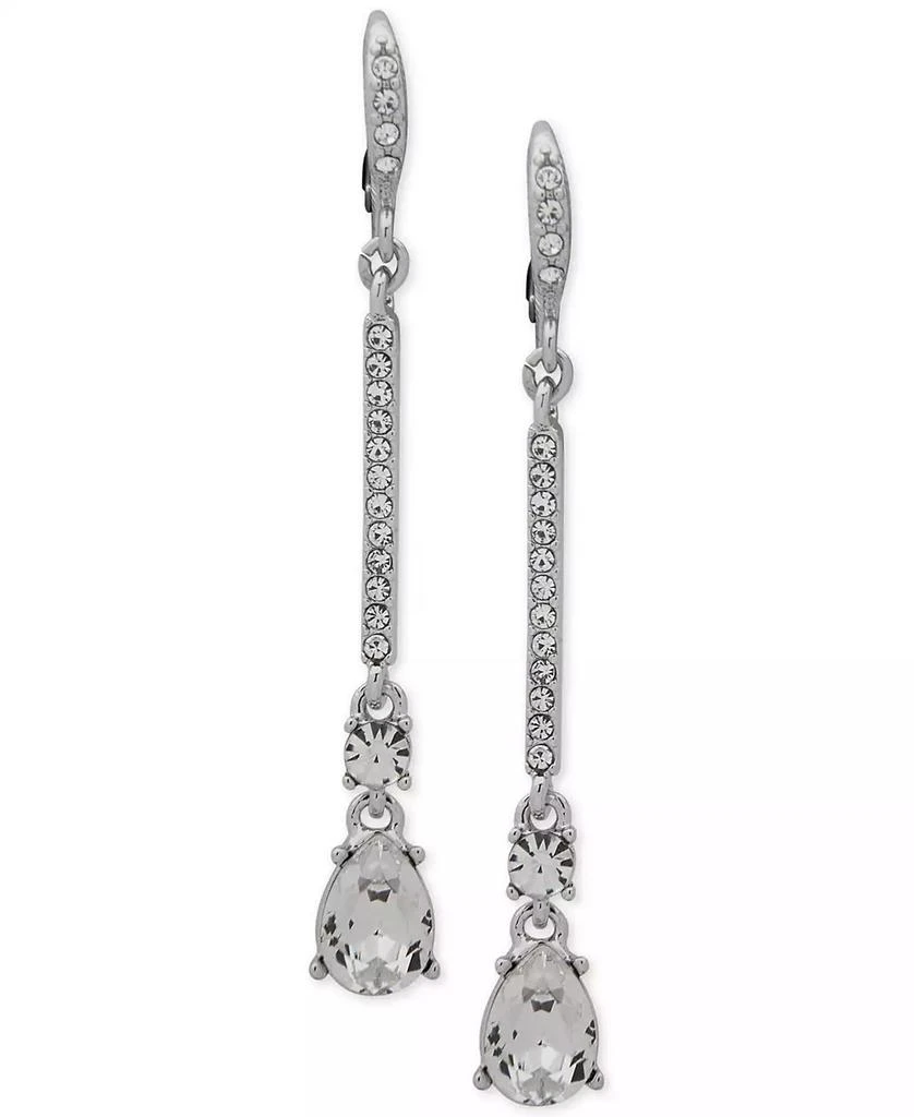 商品Givenchy|Crystal Linear Drop Earrings,价格¥358,第1张图片